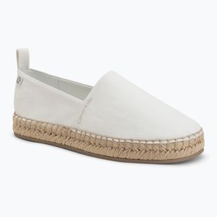 Дамски еспадрили Calvin Klein HW0HW02931 Oblique Canvas Off White