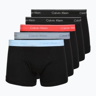 Боксерки Calvin Klein LV00NB1897 Trunk 5 чифта black bodies w/black/misty grey/purple
