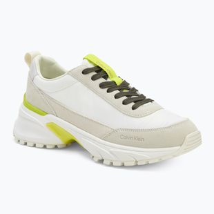Дамски обувки Calvin Klein YW0YW02075 Hike Runner MG Nylon Mix bright white/primrose/beluga
