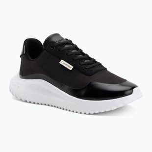 Дамски обувки Calvin Klein YW0YW02016 Eva Runner Lace Up Mat Mix 0GN black/gun metal