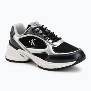 Мъжки обувки Calvin Klein YM0YM01402 Hike Runner Laceup Mesh Mix black/silver