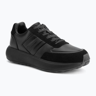 Мъжки обувки Calvin Klein HM0HM02033 City Runner Laceup Tape Leather triple black