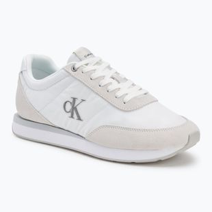 Мъжки обувки Calvin Klein YM0YM01361 Retro Runner Ess Mix Mat triple bright white