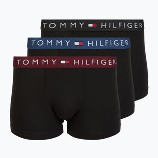 Боксерки Tommy Hilfiger Trunk WB 3 чифта deep regatta/black/bluee jean