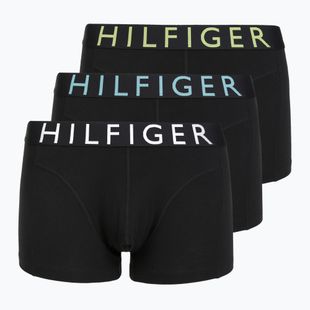 Боксерки Tommy Hilfiger Trunk WB 3 чифта lemon curd/arctic aqua/black