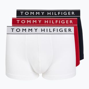 Мъжки боксерки Tommy Hilfiger Trunk Dtm white/medium red/navy blue
