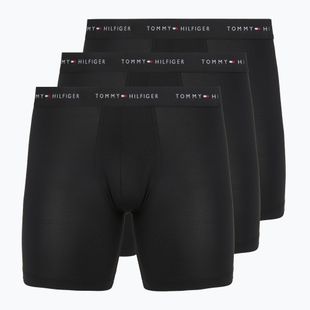 Мъжки боксерки Tommy Hilfiger Micro Long 3 pack black/black/black