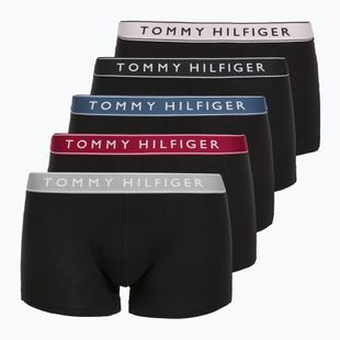 Боксерки Tommy Hilfiger Trunk WB 5 чифта pale pnk/antique slvr/ruby jewel/aegean sea/blk