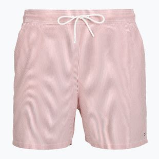 Мъжки плажни шорти Tommy Hilfiger Medium Drawstring Ithaca terra red/ecru ithaca