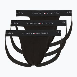 Мъжки слипове Tommy Hilfiger Cotton Jockst 3 pack black/black/black