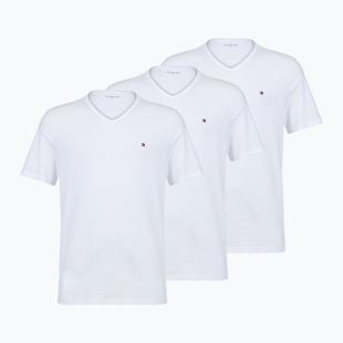 Мъжка тениска Tommy Hilfiger Cotton V-Neck white/white/white