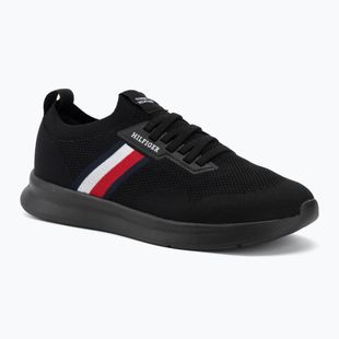 Мъжки обувки Tommy Hilfiger Lightweight Knitted Runner black