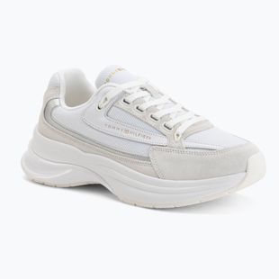 Дамски обувки Tommy Hulfiger Sporty Chic Runner white