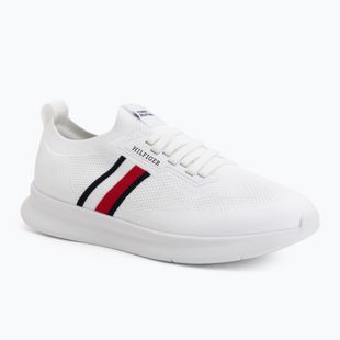 Мъжки обувки Tommy Hilfiger Lightweight Knitted Runner white