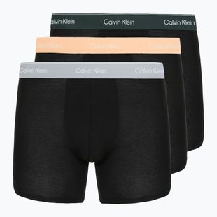 Боксерки Calvin Klein LV00NB4394 Brief 3 чифта black w/darkest spruce wb/black w