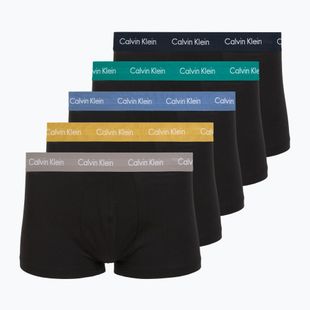 Боксерки Calvin Klein LV00NB4412 Low Rise Trunk 5 чифта black bodies with driftwood/moonlight
