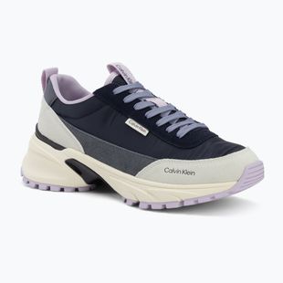 Дамски обувки Calvin Klein HW0HW03279 Hike Runner Nylon Mix blue nights/night owl/white