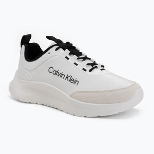 Мъжки обувки Calvin Klein HM0HM02342 Light Eva Runn Essential Laceup Nylon Suede bright white/black
