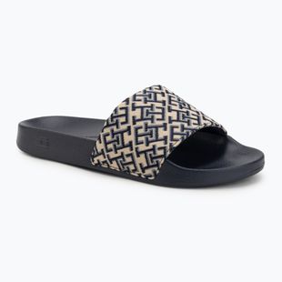 Дамски чехли Tommy Hilfiger Monogram space blue