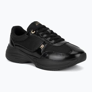 Дамски обувки Tommy Hilfiger ModernRunner Shiny Leather black