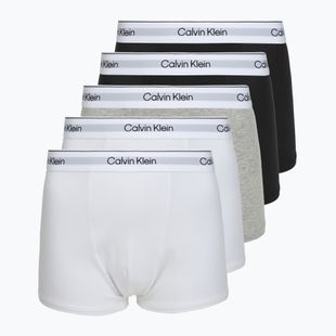 Мъжки боксерки Calvin Klein LV00NB4437 Relaxed Fit Trunk grey heather/black/classic white