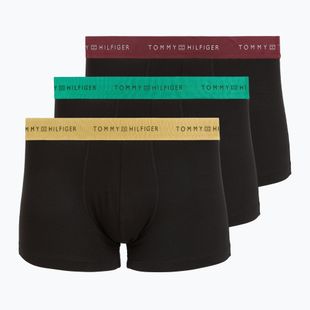 Мъжки боксерки Tommy Hilfiger Trunk Metallic gold/burgundy/green