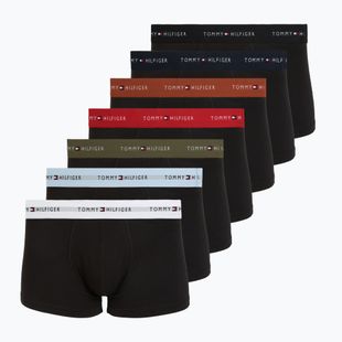 Мъжки боксерки Tommy Hilfiger Trunk WB 7 pack black/whit/lava/sky blue/navy blue/ter red/ut ol