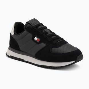 Мъжки обувки Tommy Jeans Runner Flag Mix washed black/stratus grey