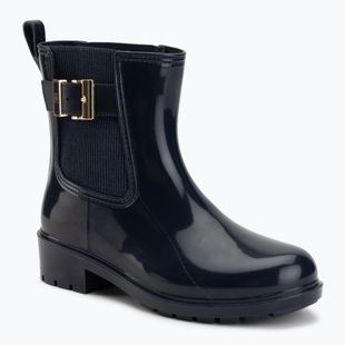 Дамски гумени ботуши Tommy Hilfiger Buckle Glossy Ankle space blue