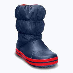 Детски ботуши за сняг Crocs Winter Puff Kids navy/red