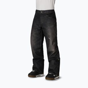 Мъжки панталони за сноуборд 686 Deconstructed Denim Insulated black denim