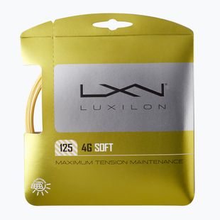 Тенис корда Luxilon 4G Soft 125 12,2 m gold