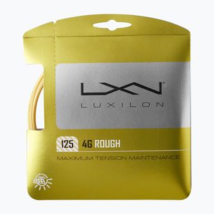 Тенис корда Luxilon 4G Rough 125 12,2 m gold