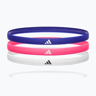 Ленти за глава adidas Hairbands 3 pack lucid blue/lucid pink/white