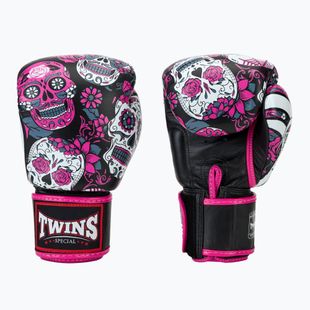 Боксови ръкавици Twins Special Fancy FBGVL3-53 Skull pink/black