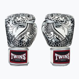 Боксови ръкавици Twins Special Fancy FBGVL3-52 white/silver