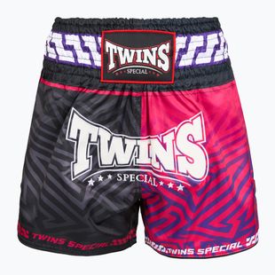 Тренировъчни шорти Twins Special Muay Thai Twins Maze brown/pink/blue/white