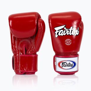 Боксови ръкавици Fairtex Universal "Tight-Fit" Design red