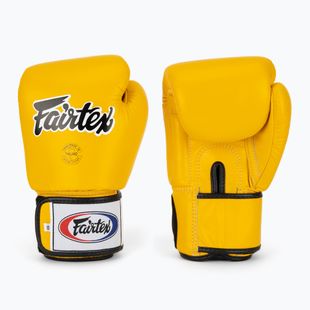 Боксови ръкавици Fairtex Universal "Tight-Fit" Design yellow