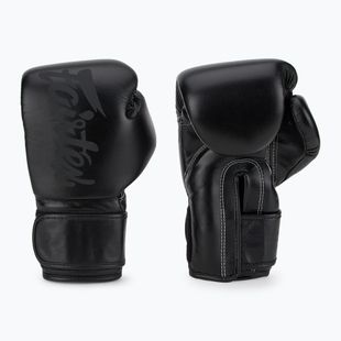 Боксови ръкавици Fairtex Microfiber Art Collection Solid black