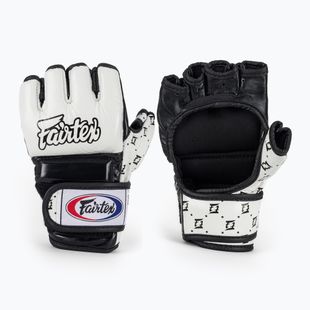 Fairtex Super Sparring граплинг ръкавици бели/черни