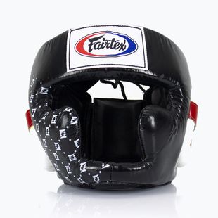 Боксова каска Fairtex Super Sparring black/white