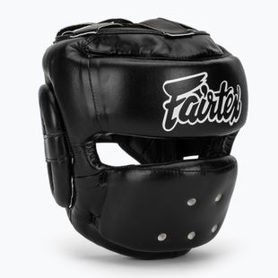Боксова каска Fairtex Full Face Protector black
