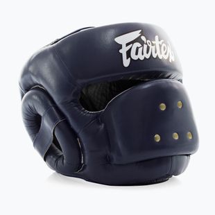 Боксова каска Fairtex Full Face Protector blue