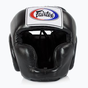 Боксова каска Fairtex Full Coverage Style black