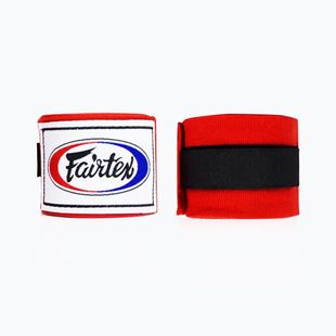 Боксови бандажи Fairtex Handwraps 455 cm red