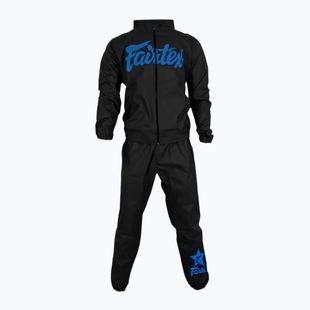 Гащеризон за сауна Fairtex Vinyl black/blue