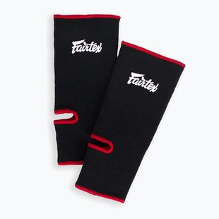 Fairtex Ankle Support черни/червени протектори за глезена