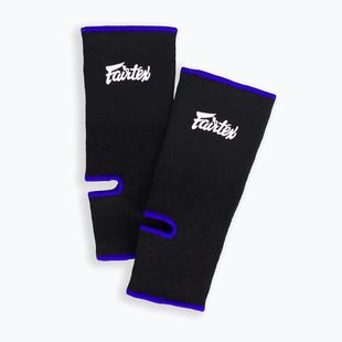 Протектори за глезени Fairtex Ankle Support черни/сини