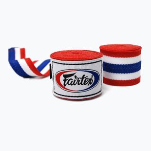 Боксови бандажи Fairtex Handwraps 300 cm red/white/blue